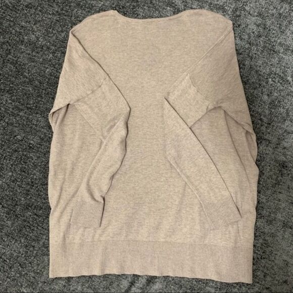 Express light brown sweater with zipper accents - Picture 5 of 7